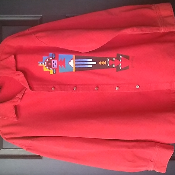 Wek women's heavy button down shirt - Picture 1 of 11